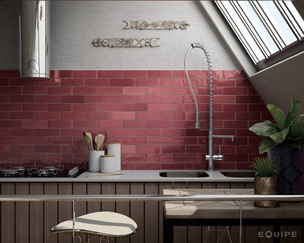 equipe artisan burgundy 6,5x20 cm kitchen